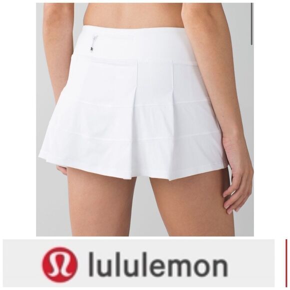 Lululemon Pace Rival Skirt Regular 4 way Stretch 13"
White size 12 NWT tennis 🎾 - Picture 1 of 10